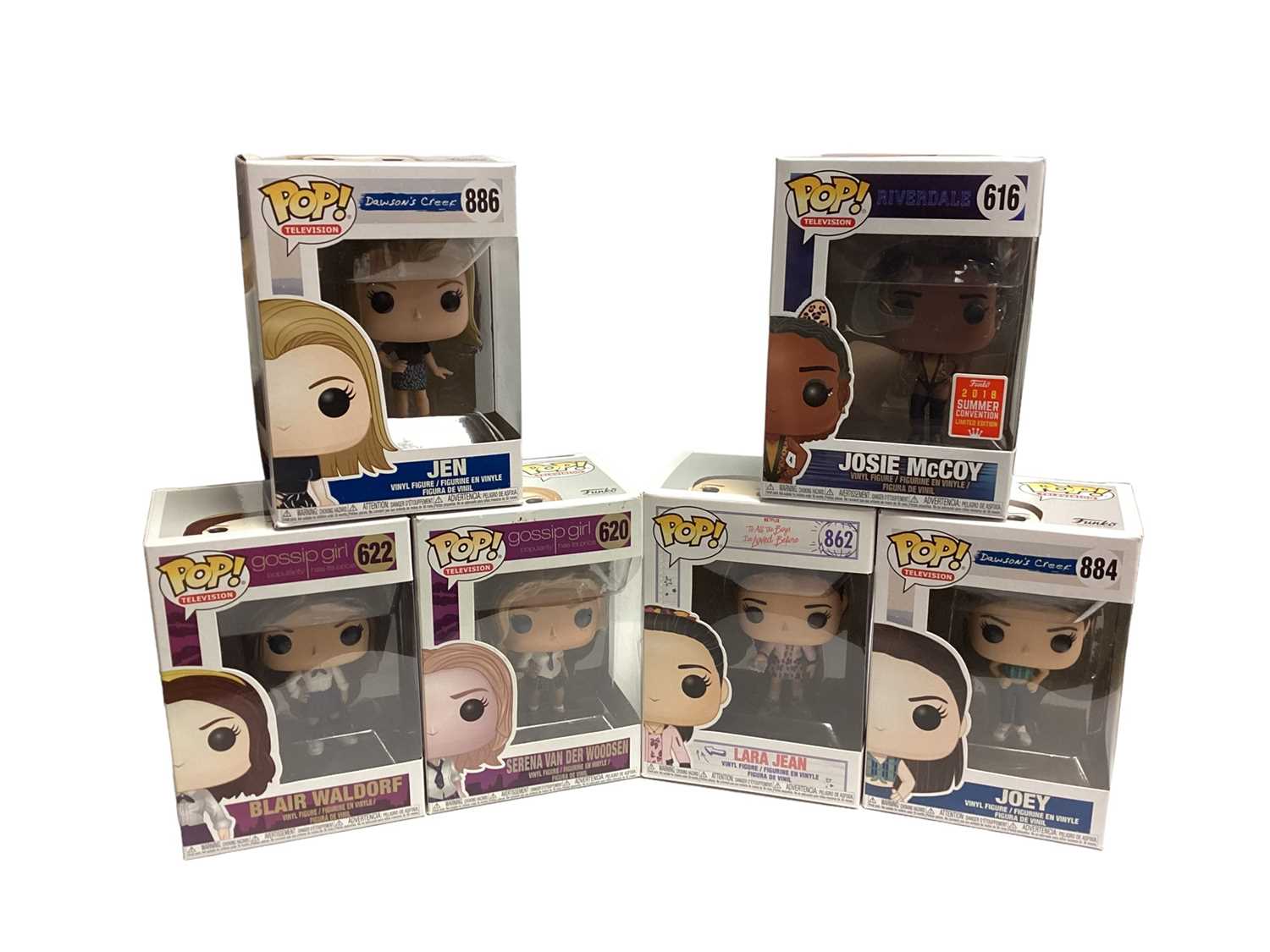 Lot 1898 - Funko Pops Range Television Riverdale, Gossip Girl & Dawsons Creek Etc. (See Images for Content) (12)