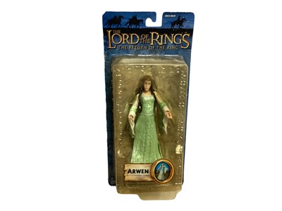 Lot 1911 - Toy Biz The Lord of the Rings (The Fellowship of the Ring) Deluxe Gift Pack, boxed 81084, & The Lord of the Rings Elves of Middle-Earth, boxed 81655, plus three other action figures and life...
