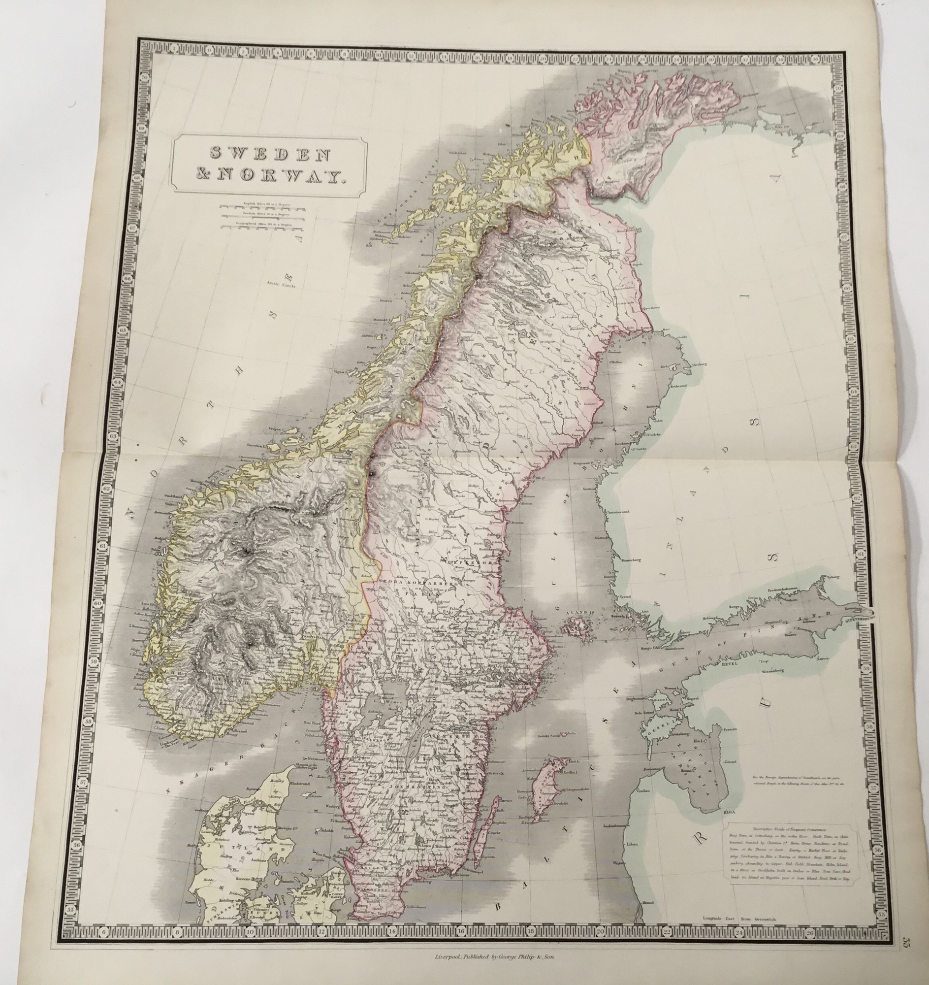 Lot 1433 - Set of 24 antique hand coloured maps from