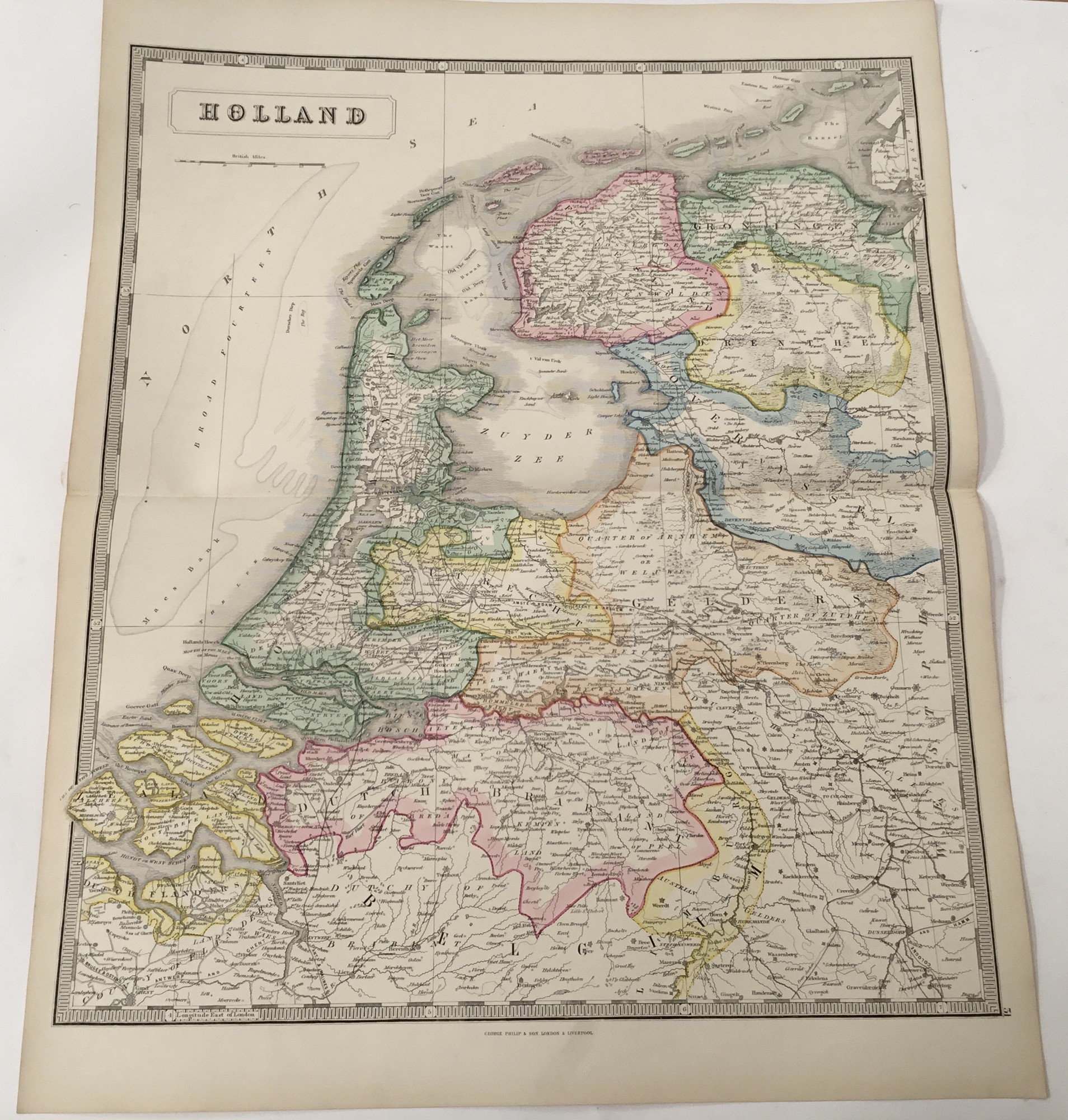 Lot 1433 - Set of 24 antique hand coloured maps from