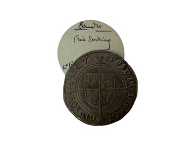 Lot 447 - G.B. - Silver hammered fine issue Edward VI Shilling m/m tun 1551-53 EF (1 coin)