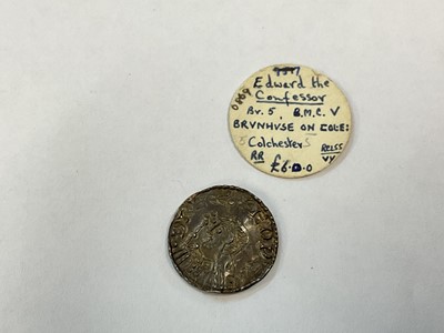 Lot 457 - Saxon - Edward The Confessor expanding cross silver Penny (N.B. Heavy issue Wt. 1.70 gms) R/ Brvnhvse On Cole (Mint of Colchester) 1050-53 AD Rare EF (Spink ref: 1177) (1 coin)