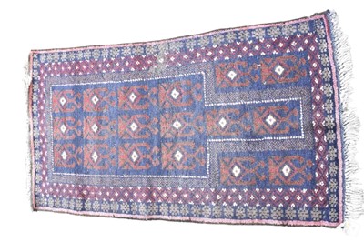 Lot 1336 - Baluchi prayer rug