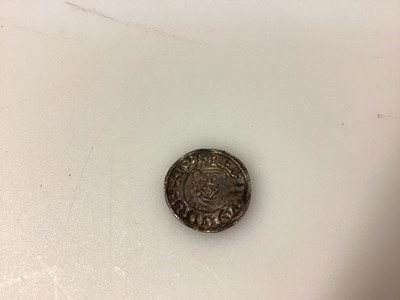 Lot 460 - Saxon - Edward The Confessor facing bust/small cross silver Penny R/ Goldman On Colece (Mint of Colchester) 1062-65 AD (N.B. Slight bend to flan & weakness to portrait) otherwise GF-AVF (Spi...