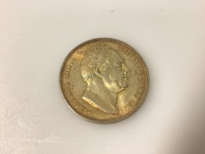 Lot 473 - G.B. - William IV silver Half Crown 1834 WW on trun, 'Block' nicely toned GEF-AU & scarce (1 coin)