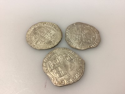 Lot 500 - G.B. - Charles I mixed silver hammered Shillings