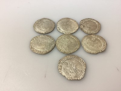 Lot 500 - G.B. - Charles I mixed silver hammered Shillings