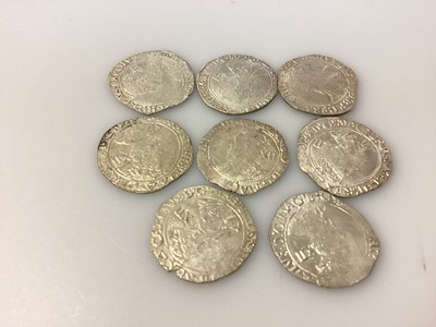 Lot 502 - G.B. - Charles I mixed silver hammered Shillings