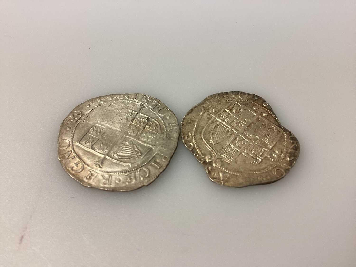 Lot 505 - G.B. - Charles I mixed silver hammered Shillings