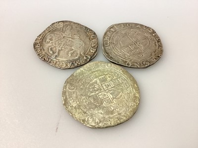 Lot 509 - G.B. - Charles I silver hammered Half Crowns