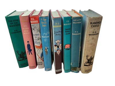 Lot 1716 - P. G. Woodhouse, first editions, including Jeeves in the Offing and six others, the majority with dust jackets