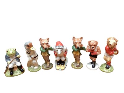 Lot 1171 - Seven Beswick figures - The Sporting Characters Collection