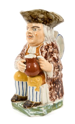 Lot 22 - Pearlware Toby jug