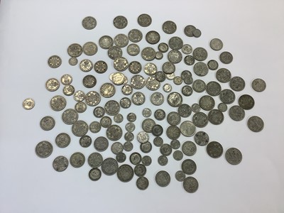 Lot 546 - G.B. - Pre 1947 silver coins (N.B. Estimated face value £10.57½p) (Qty)