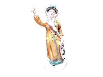 Lot 1187 - Royal Doulton figure - Votes For Women HN2816