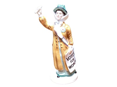 Lot 1235 - Royal Doulton figure - Votes For Women HN2816