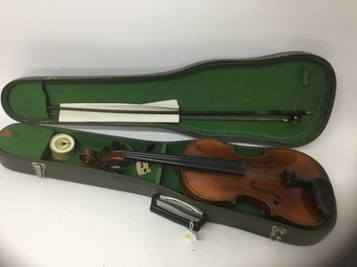 Lot 2221 - Antique Continental violin