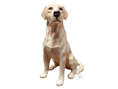 Lot 1200 - Beswick fireside model of a Labrador, no.2316