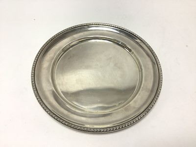 Lot 291 - Silver dish, stamped 925