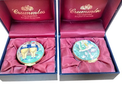 Lot 67 - Collection of six Crummles limited edition Alice in Wonderland boxes