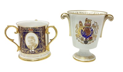 Lot 58 - H.R.H. Prince Charles Prince of Wales, scarce Caverswall china 1979 Royal Tour