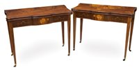 Lot 1688 - Exceptional pair of George III kingwood,...