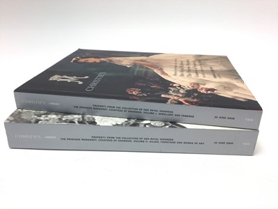 Lot 101 - The Princess Margaret, two Christie's Sale catalogues
