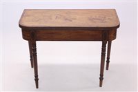 Lot 1695 - Regency mahogany and tulipwood crossbanded...