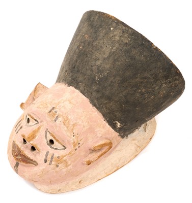 Lot 776 - Yoruba Gelede mask with painted decoration