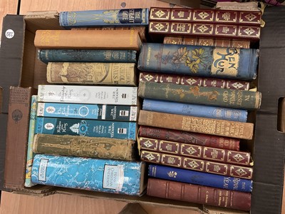 Lot 1750 - Childrens illustrated and decorative bindings. (2 boxes)