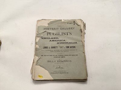 Lot 1481 - Victorian The portrait gallery of pugilists, early boxing interest