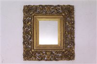 Lot 1702 - 19th century Florentine carved gilt gesso wall...