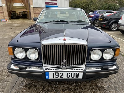 Lot 7 - 1990 Bentley Mulsanne S saloon, reg. no. 192 GUW