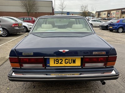 Lot 7 - 1990 Bentley Mulsanne S saloon, reg. no. 192 GUW