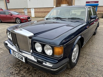 Lot 7 - 1990 Bentley Mulsanne S saloon, reg. no. 192 GUW