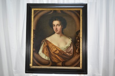 Lot 1127 - Mary Beale (1632-1697) oil on canvas - portrait of a lady, believed to be Lady Sadleir, signed and dated 1685