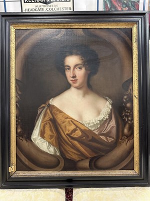 Lot 1127 - Mary Beale (1632-1697) oil on canvas - portrait of a lady, believed to be Lady Sadleir, signed and dated 1685