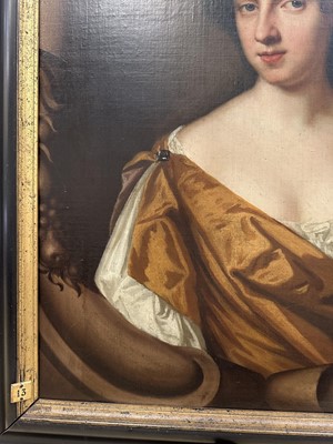 Lot 1127 - Mary Beale (1632-1697) oil on canvas - portrait of a lady, believed to be Lady Sadleir, signed and dated 1685