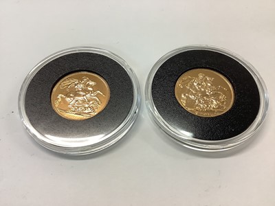 Lot 556 - G.B. - Uncirculated gold Sovereign's Elizabeth II 2017 x 2 (2 coins)