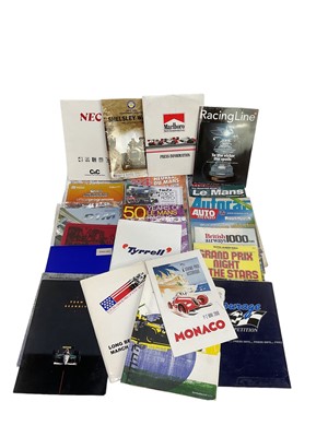 Lot 77 - Group of mixed motorsport programmes including Le Mans, DTM and others (1 box)