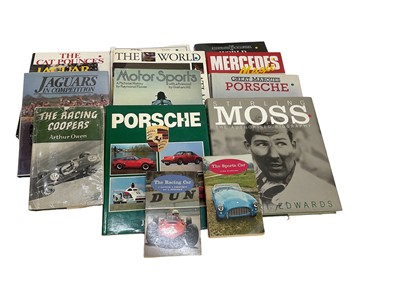 Lot 68 - Group of modern motorsport and motoring related books (1 box).