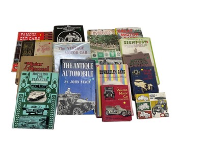 Lot 75 - One box of assorted motoring related books (1 box).