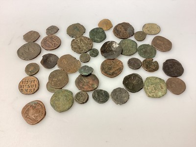 Lot 564 - Ancients - Mixed Byzantine Medieval AE coins, variable grades with some in better than average condition (41 coins)