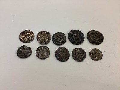 Lot 568 - World - Mixed North America Spain & Islamic AE coinage to include Al-Jazira & Anatolia, in generally poor condition but with some identifiable coins noted x 245 coins (Qty)