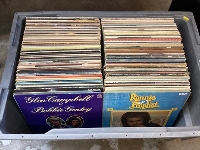 Lot 2227 - A large collection of Country & Western vinyl LPs