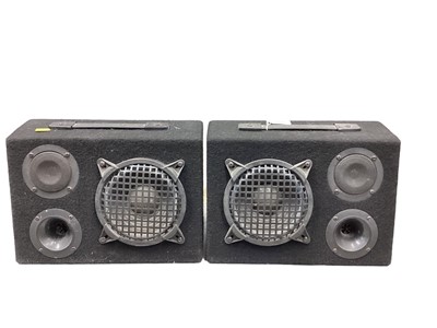 Lot 2228 - Pair of HF parcel shelf speakers (from American Packard)