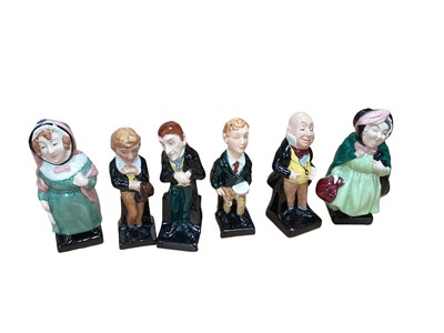 Lot 1281 - 17 Royal Doulton Dickens figures including Little Nell, Oliver Twist, Buzfuz and Artful Dodger