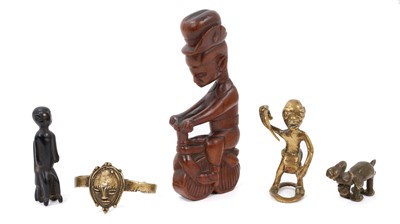 Lot 789 - Group of African items