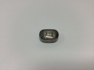 Lot 240 - Georgian silver vinaigrette by Joseph Wilmore