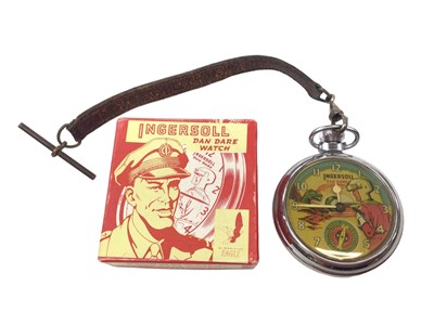 Lot 219 - Ingersoll Dan Dare pocket watch in original box